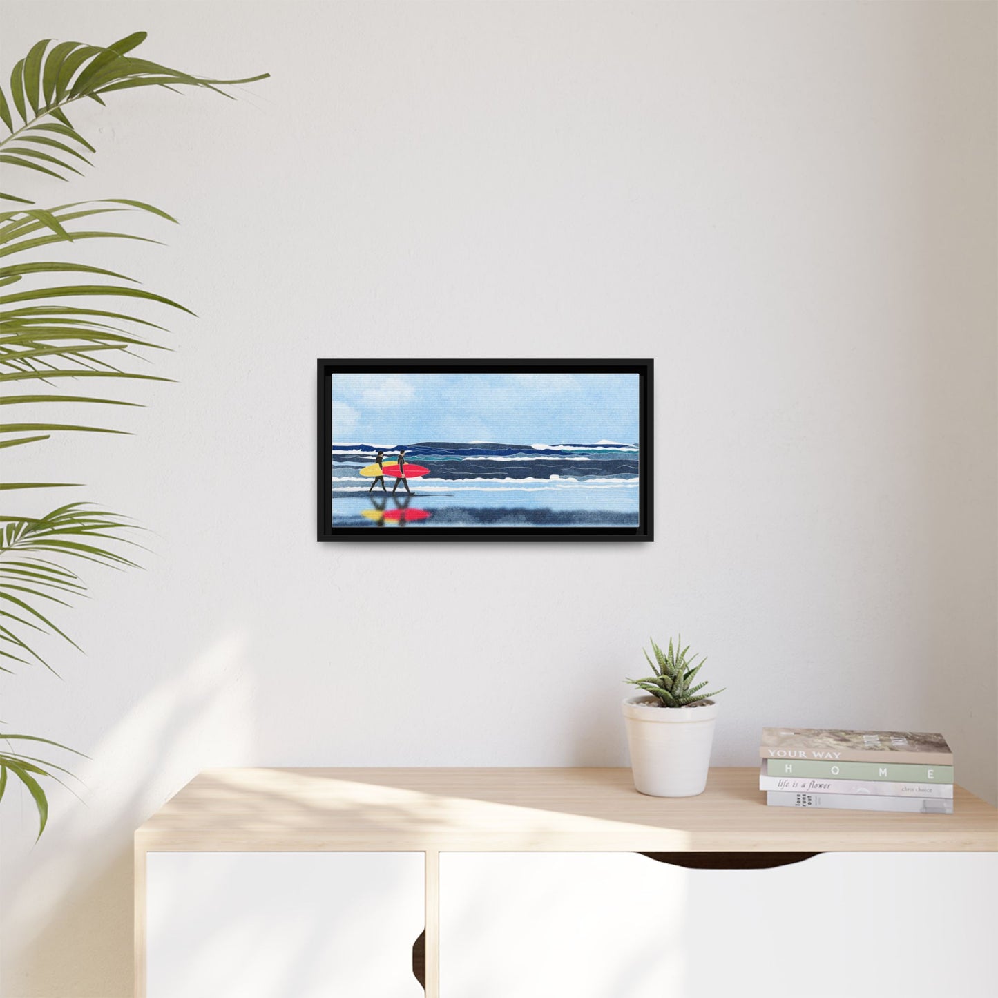 Canvas Print Surfers Wall Art