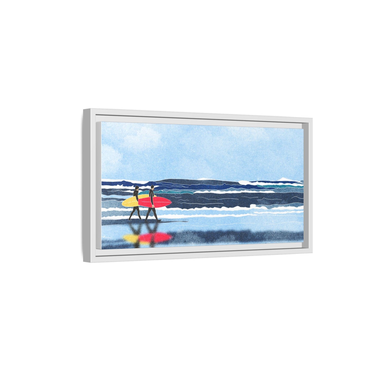 Canvas Print Surfers Wall Art