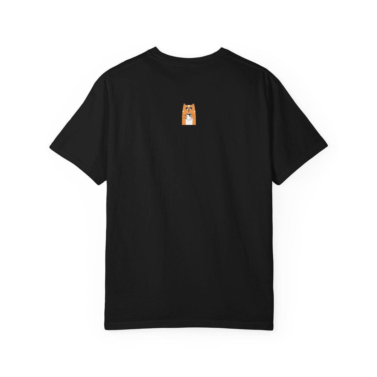 Fierce Dragon Graphic T-Shirt — Original art by Olivia Lagerlof with Tiny Back Shiba Accent