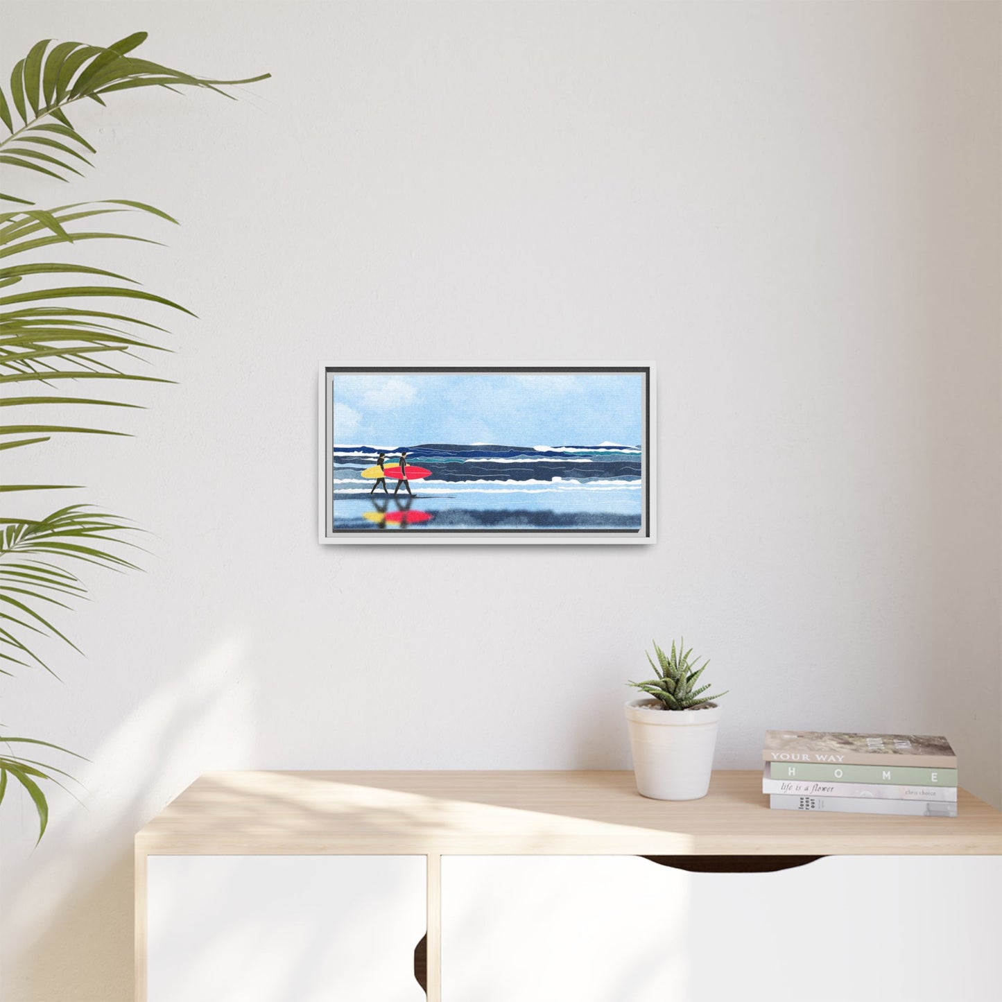 Canvas Print Surfers Wall Art