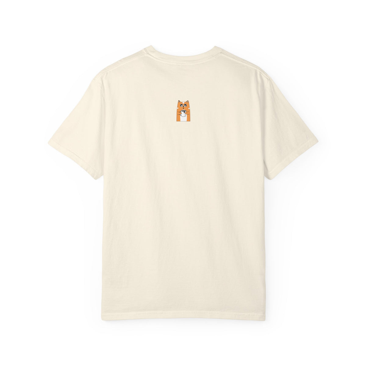 Fierce Dragon Graphic T-Shirt — Original art by Olivia Lagerlof with Tiny Back Shiba Accent