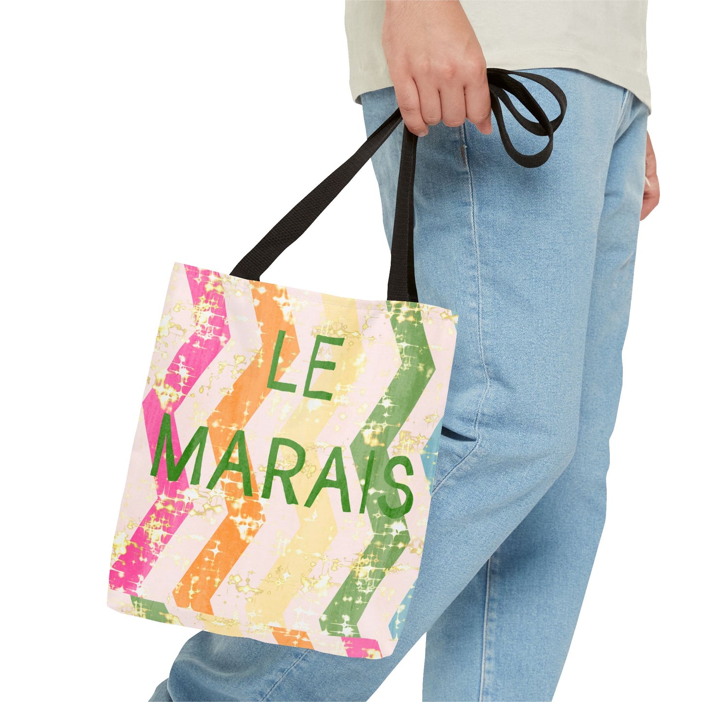 Colorful Le Marais Tote Bag