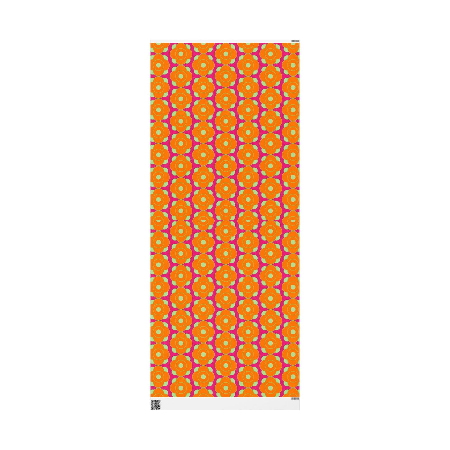 Wrapping Papers - Modern Daisy Design with Mid Century Flair and Bold Colors