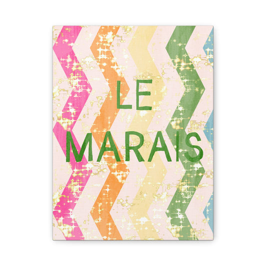 Wall Art - 'Le Marais' Canvas Print