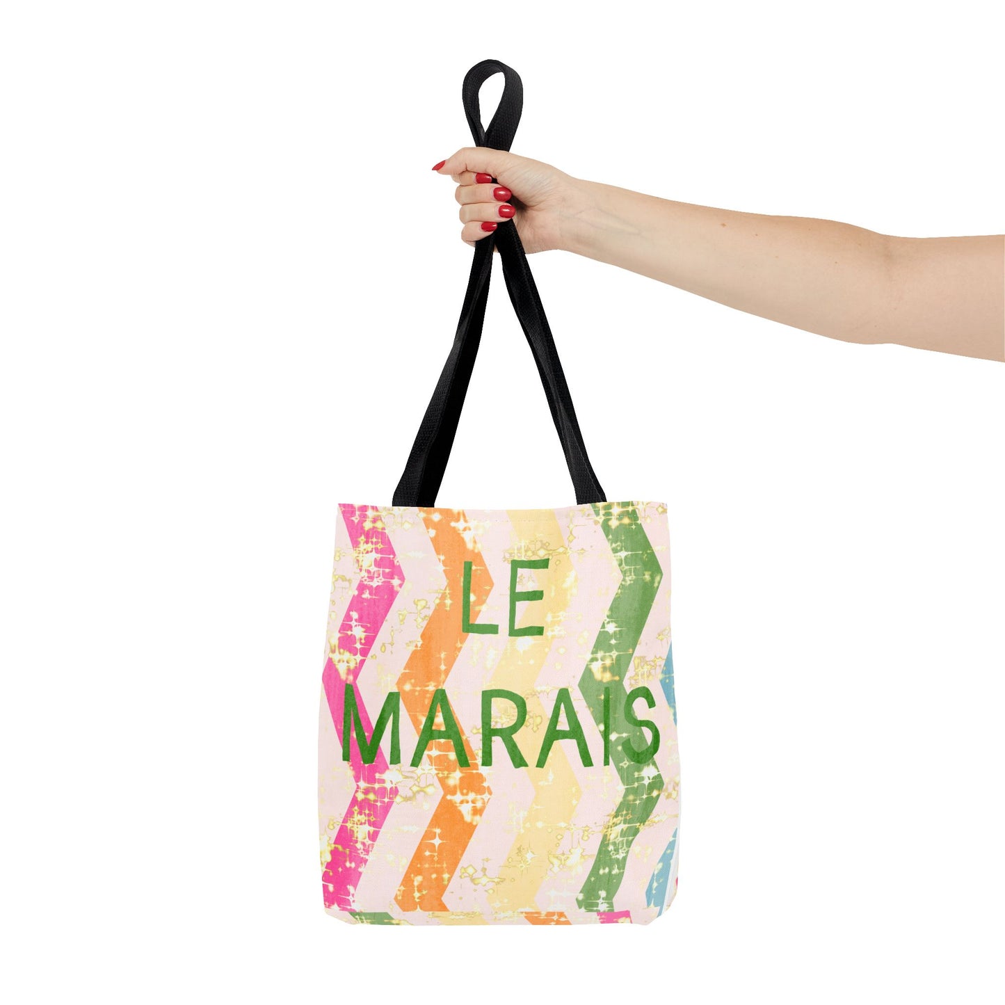 Colorful Le Marais Tote Bag