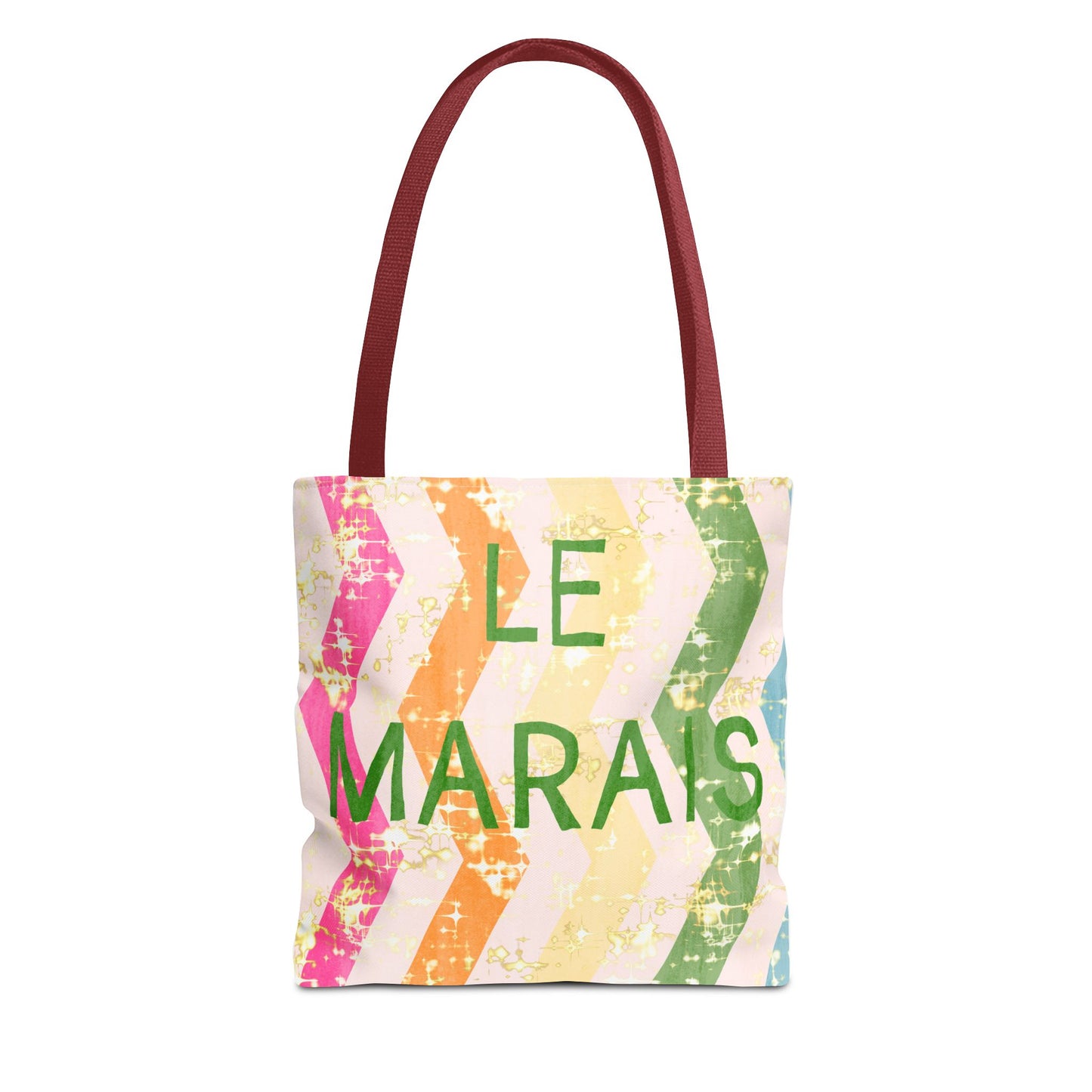 Colorful Le Marais Tote Bag