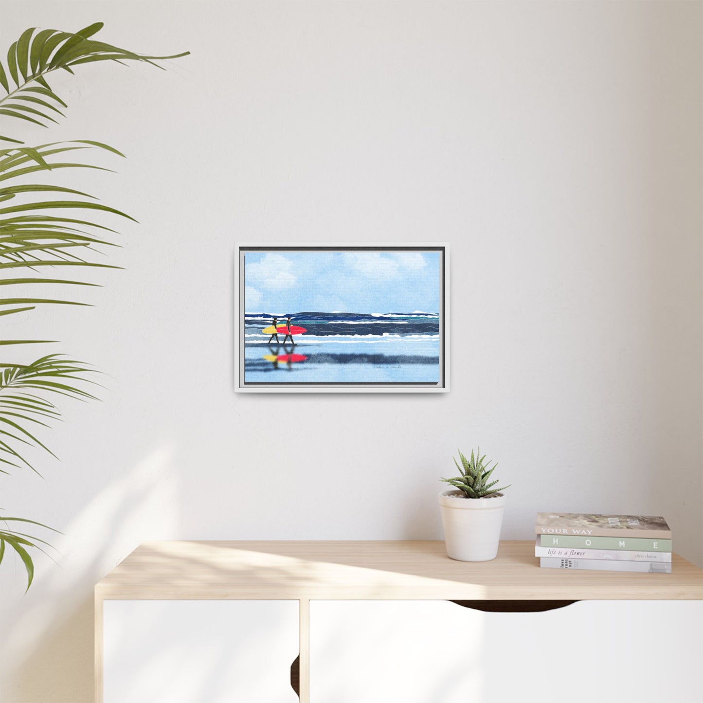 Canvas Print Surfers Wall Art