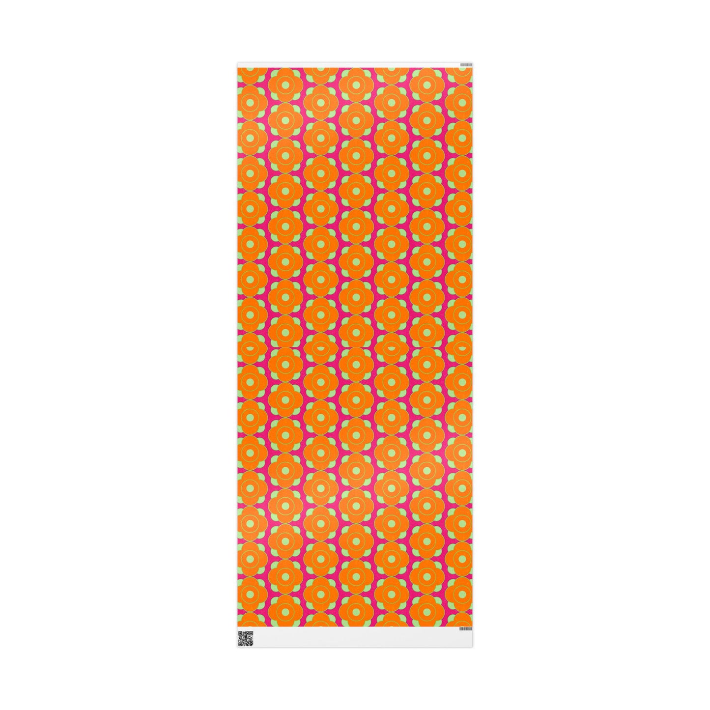 Wrapping Papers - Modern Daisy Design with Mid Century Flair and Bold Colors