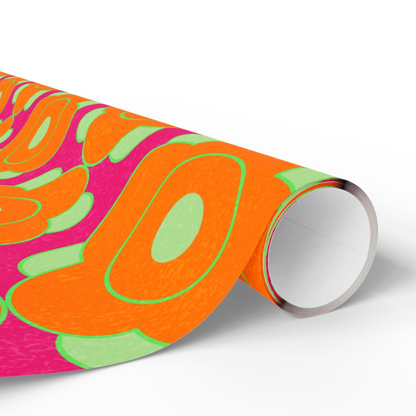 Wrapping Papers - Modern Daisy Design with Mid Century Flair and Bold Colors