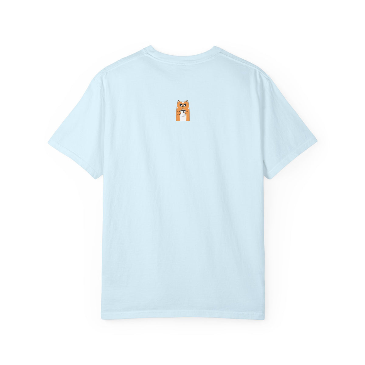 Fierce Dragon Graphic T-Shirt — Original art by Olivia Lagerlof with Tiny Back Shiba Accent