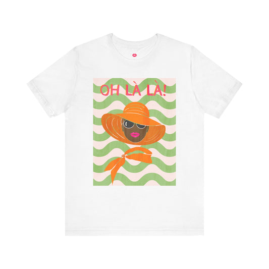Summer Vibes Graphic Tee - "OH LÀ LÀ!"