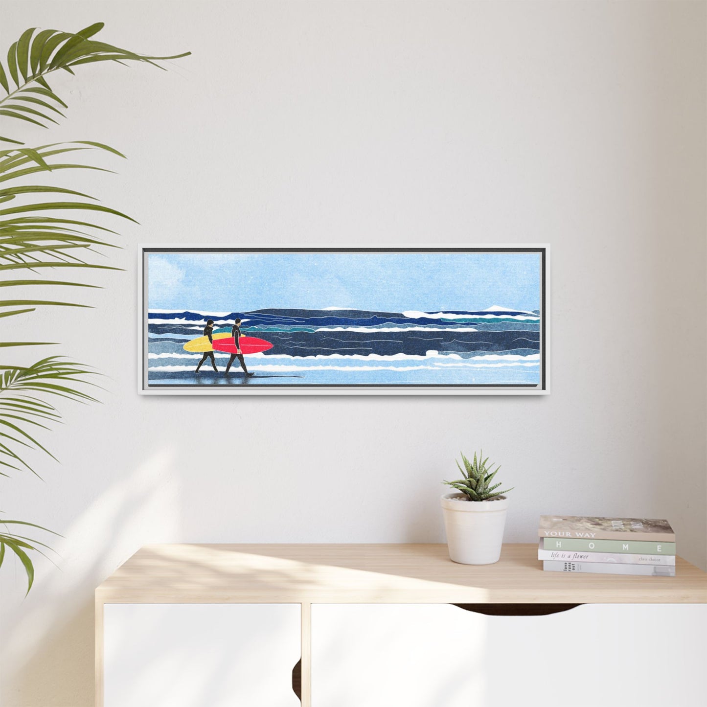 Canvas Print Surfers Wall Art