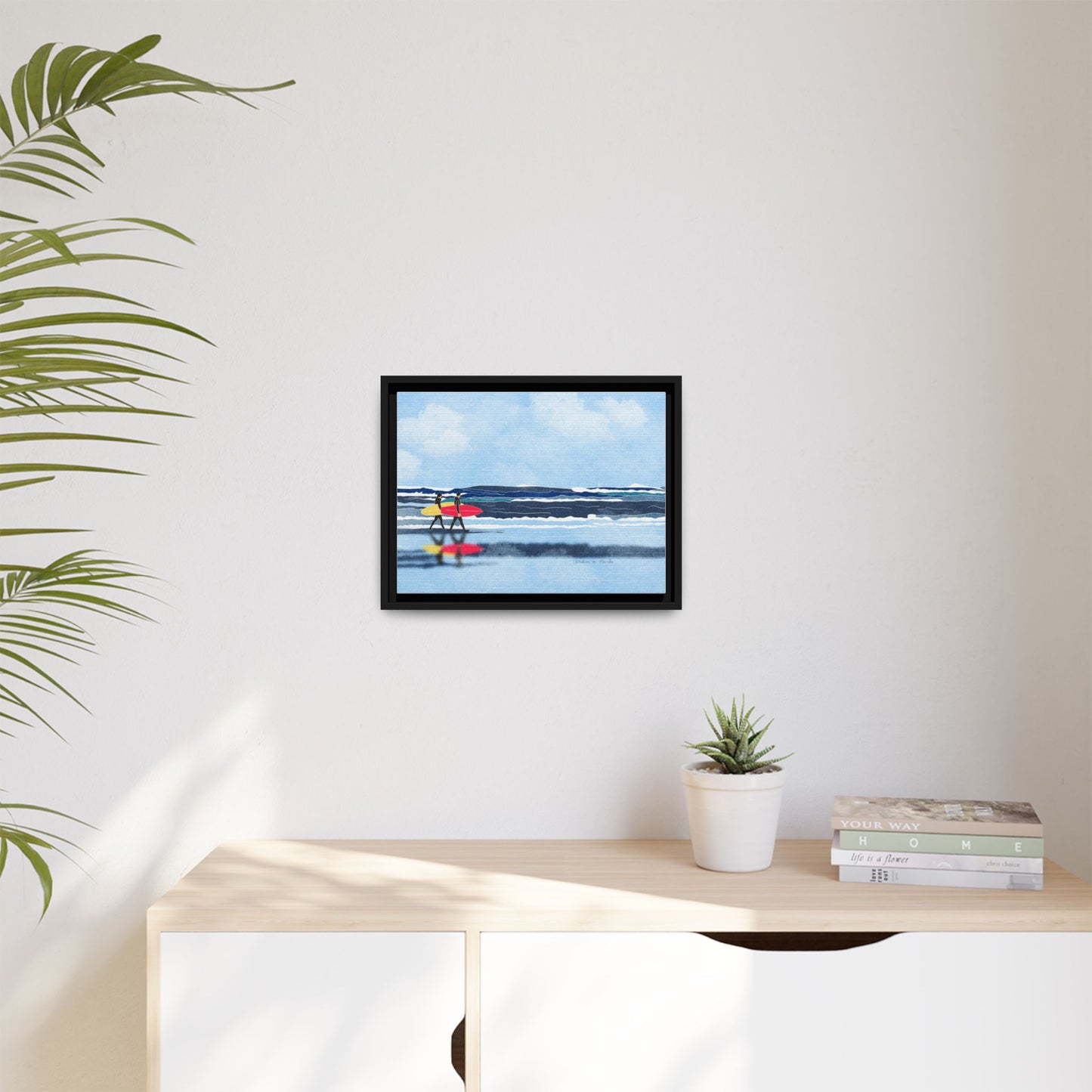 Canvas Print Surfers Wall Art