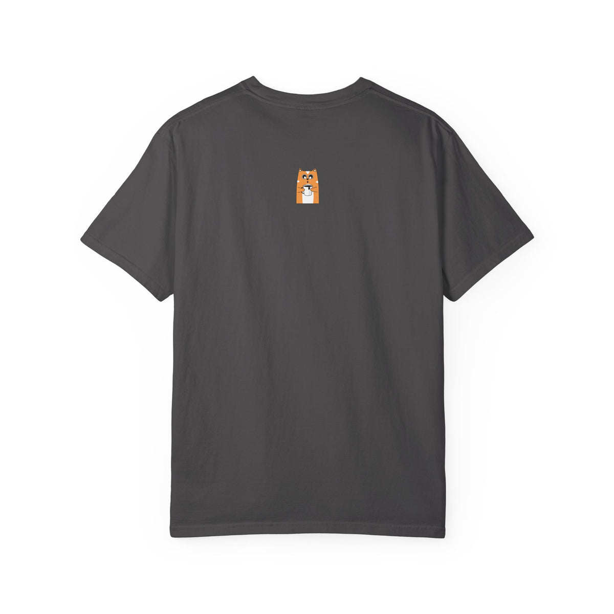 Fierce Dragon Graphic T-Shirt — Original art by Olivia Lagerlof with Tiny Back Shiba Accent