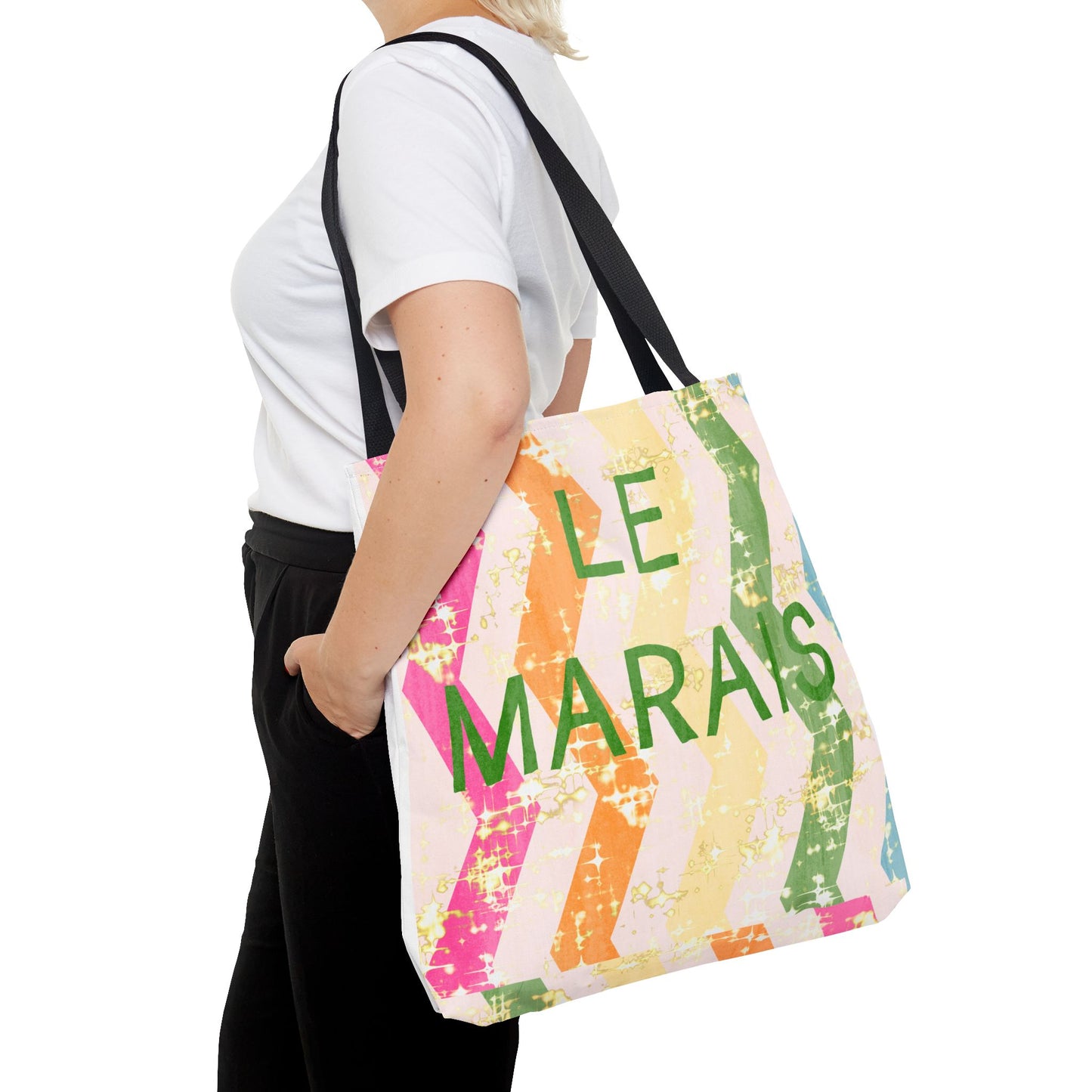 Colorful Le Marais Tote Bag