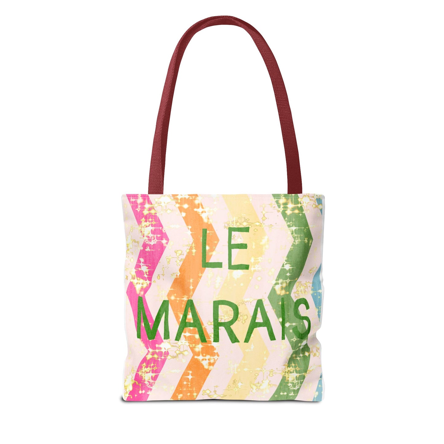 Colorful Le Marais Tote Bag