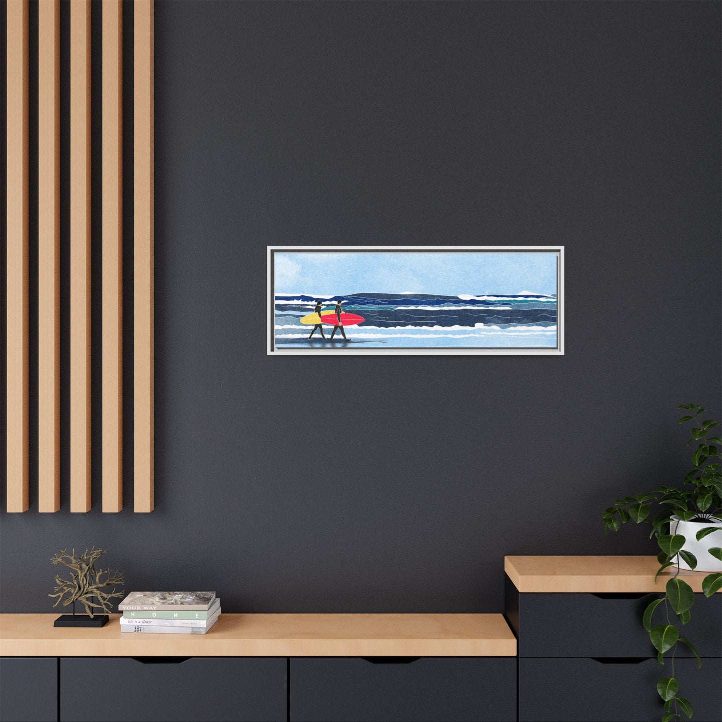 Canvas Print Surfers Wall Art