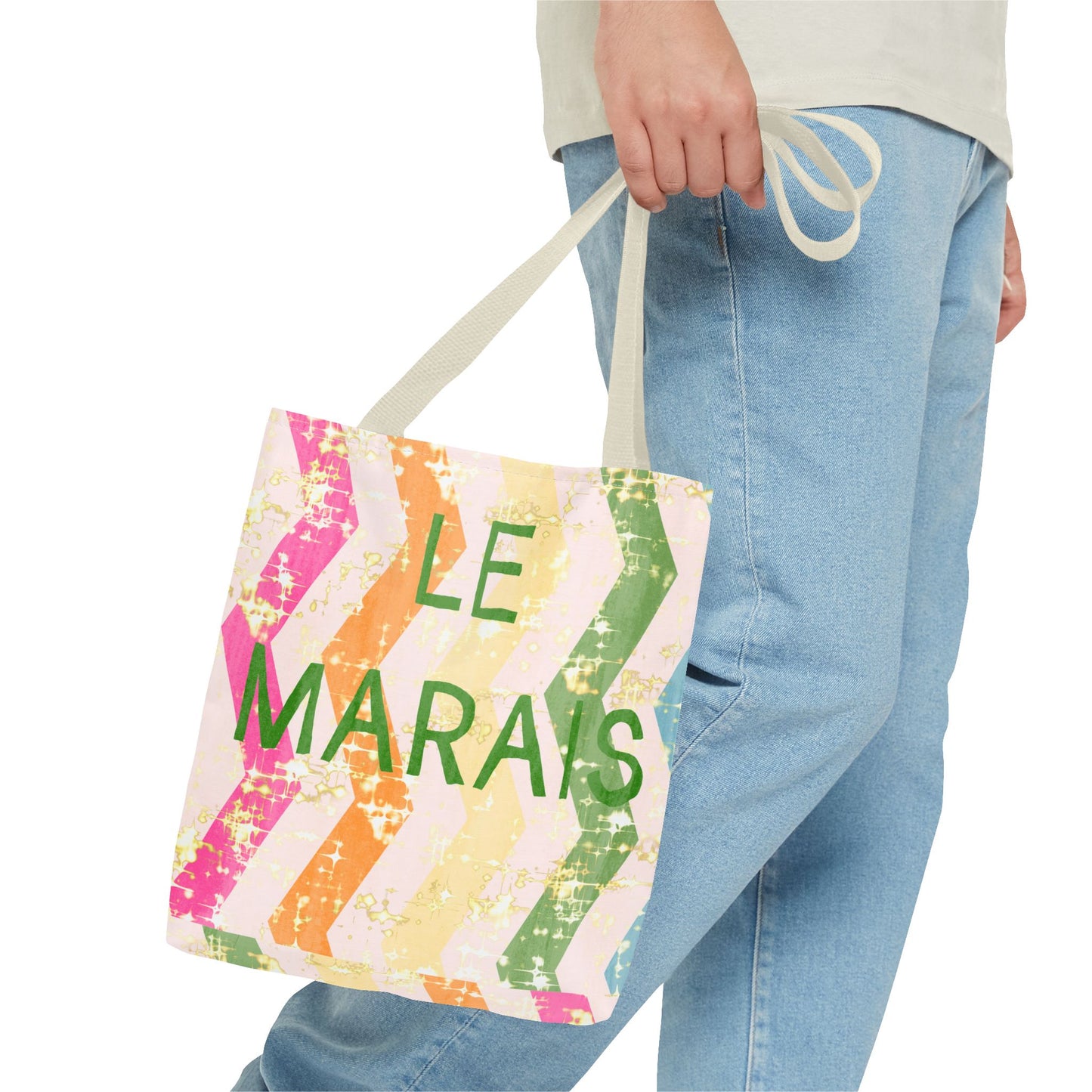 Colorful Le Marais Tote Bag