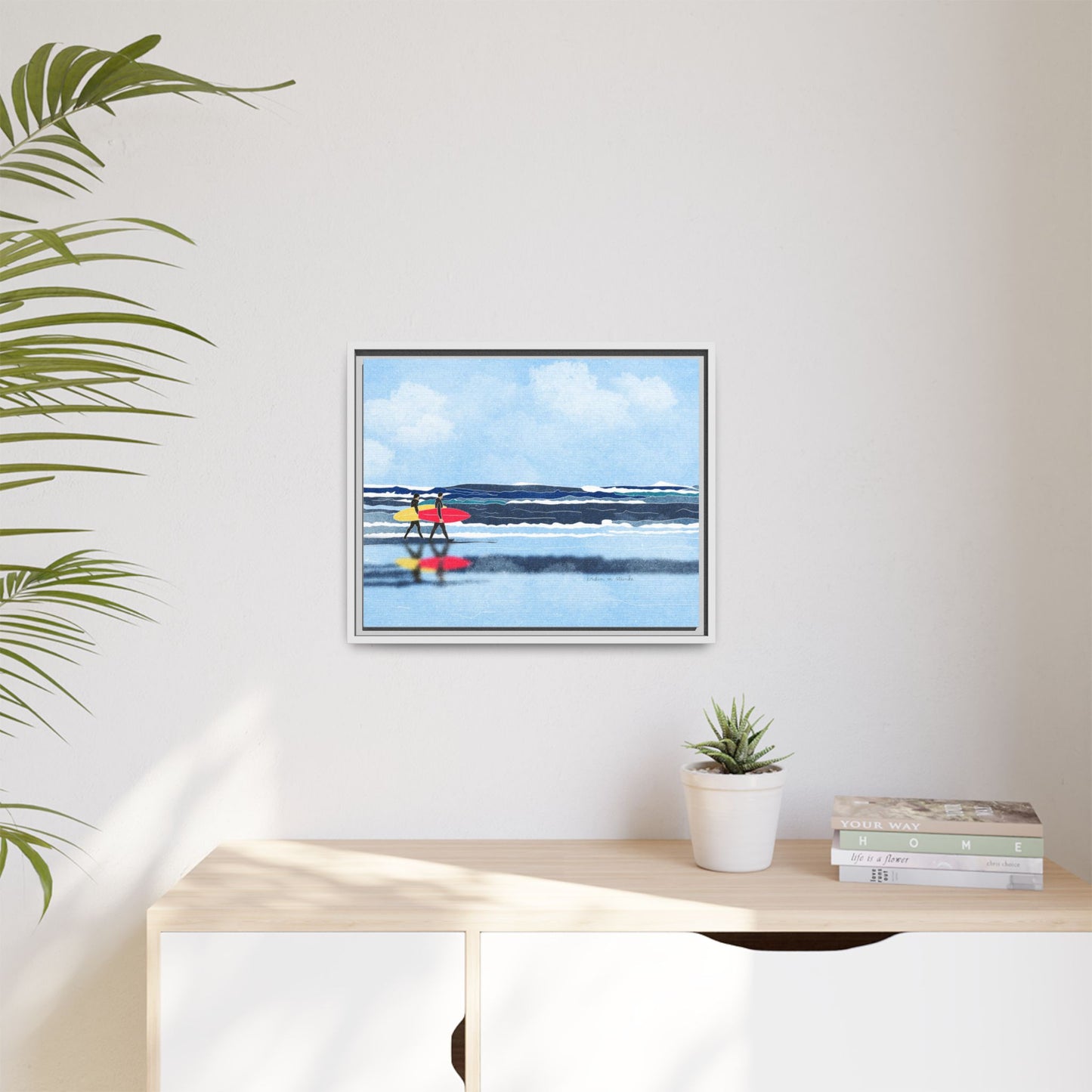 Canvas Print Surfers Wall Art
