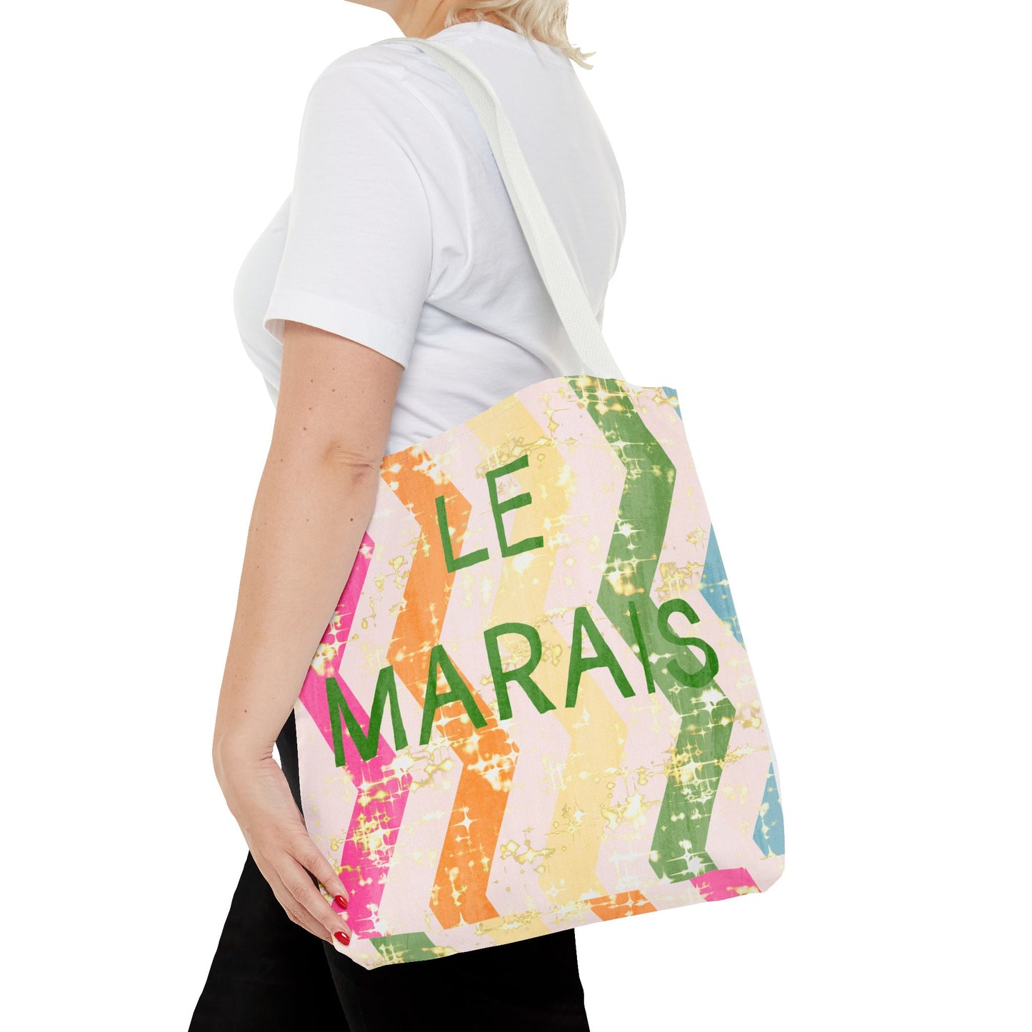 Colorful Le Marais Tote Bag