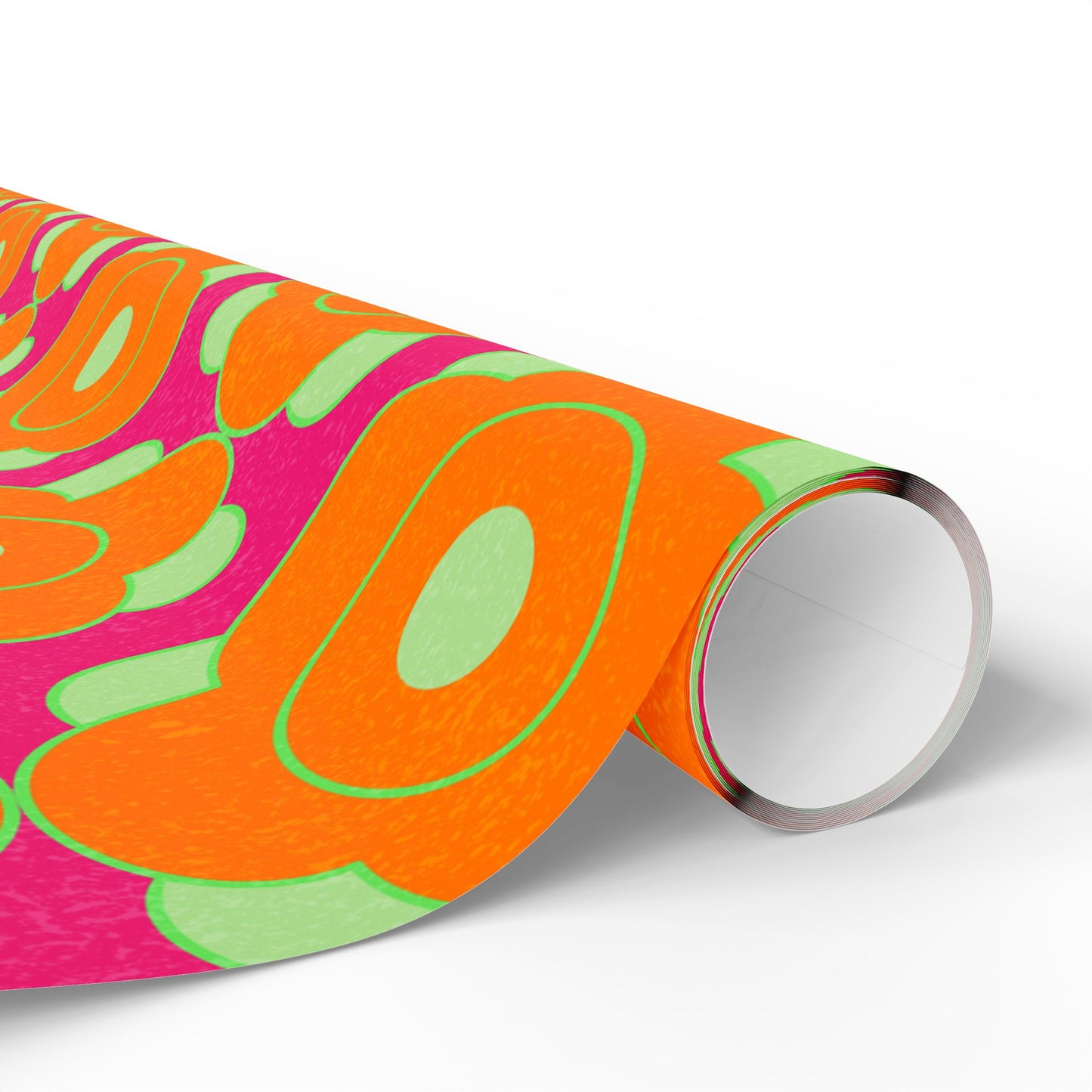 Wrapping Papers - Modern Daisy Design with Mid Century Flair and Bold Colors