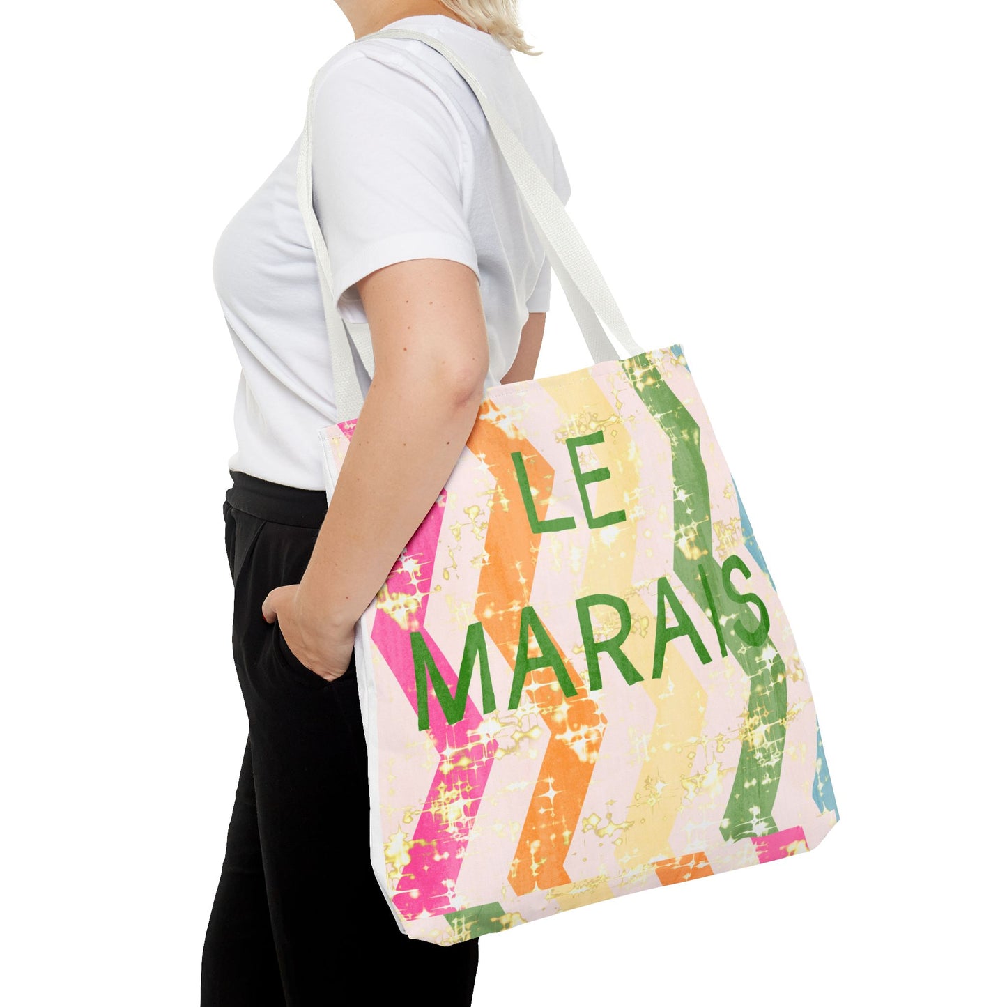 Colorful Le Marais Tote Bag