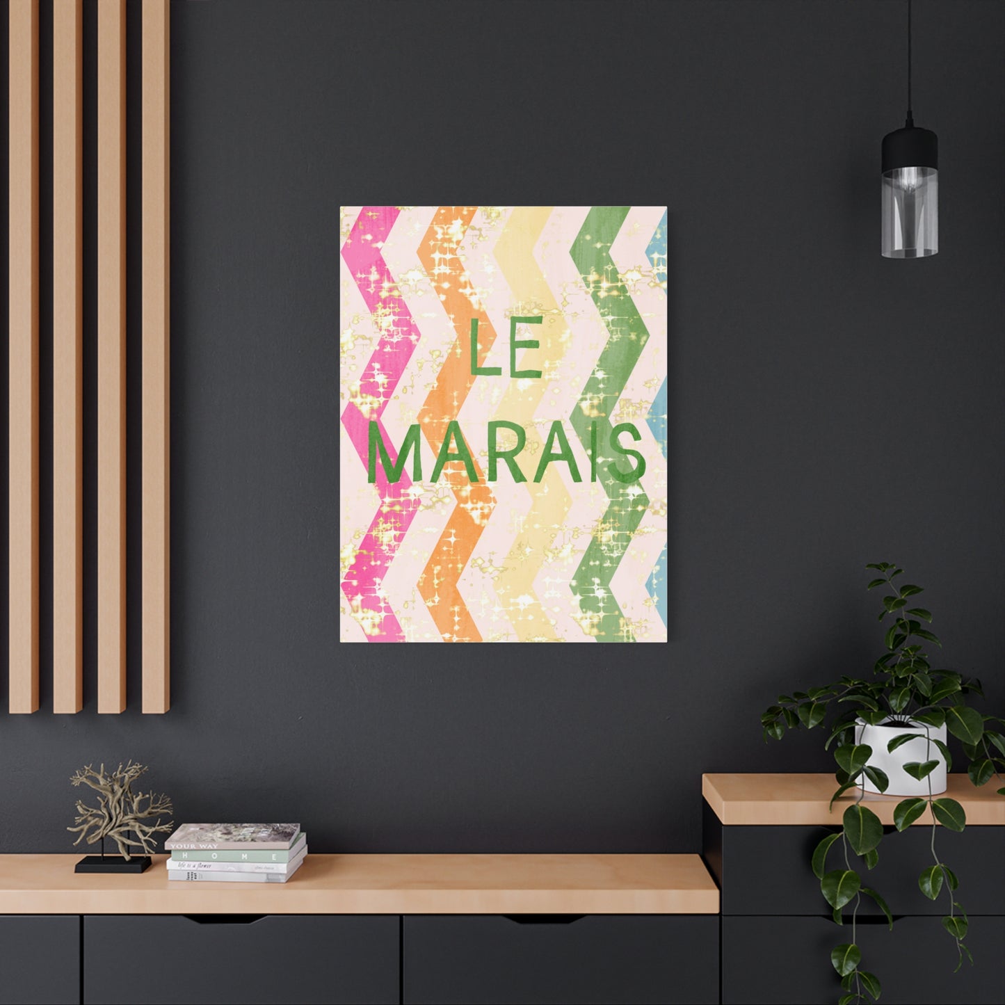 Wall Art - 'Le Marais' Canvas Print