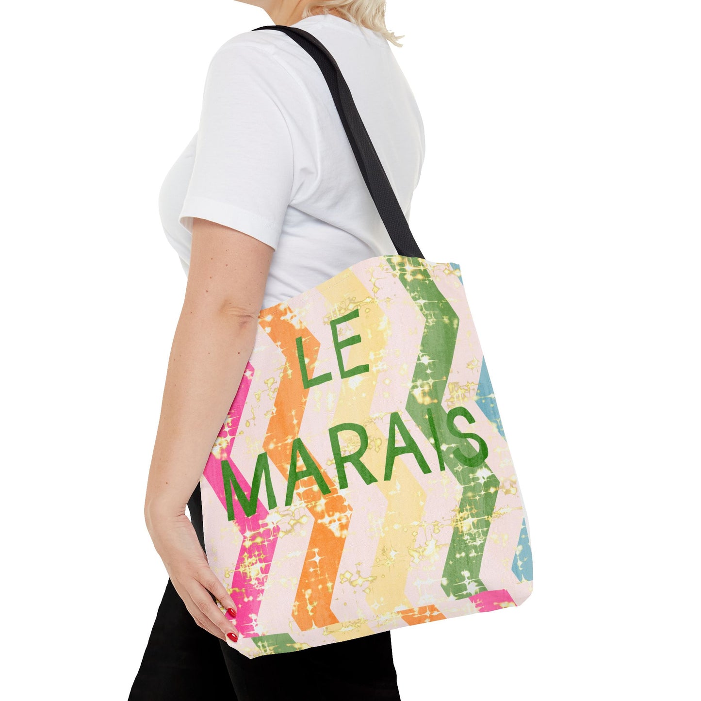 Colorful Le Marais Tote Bag