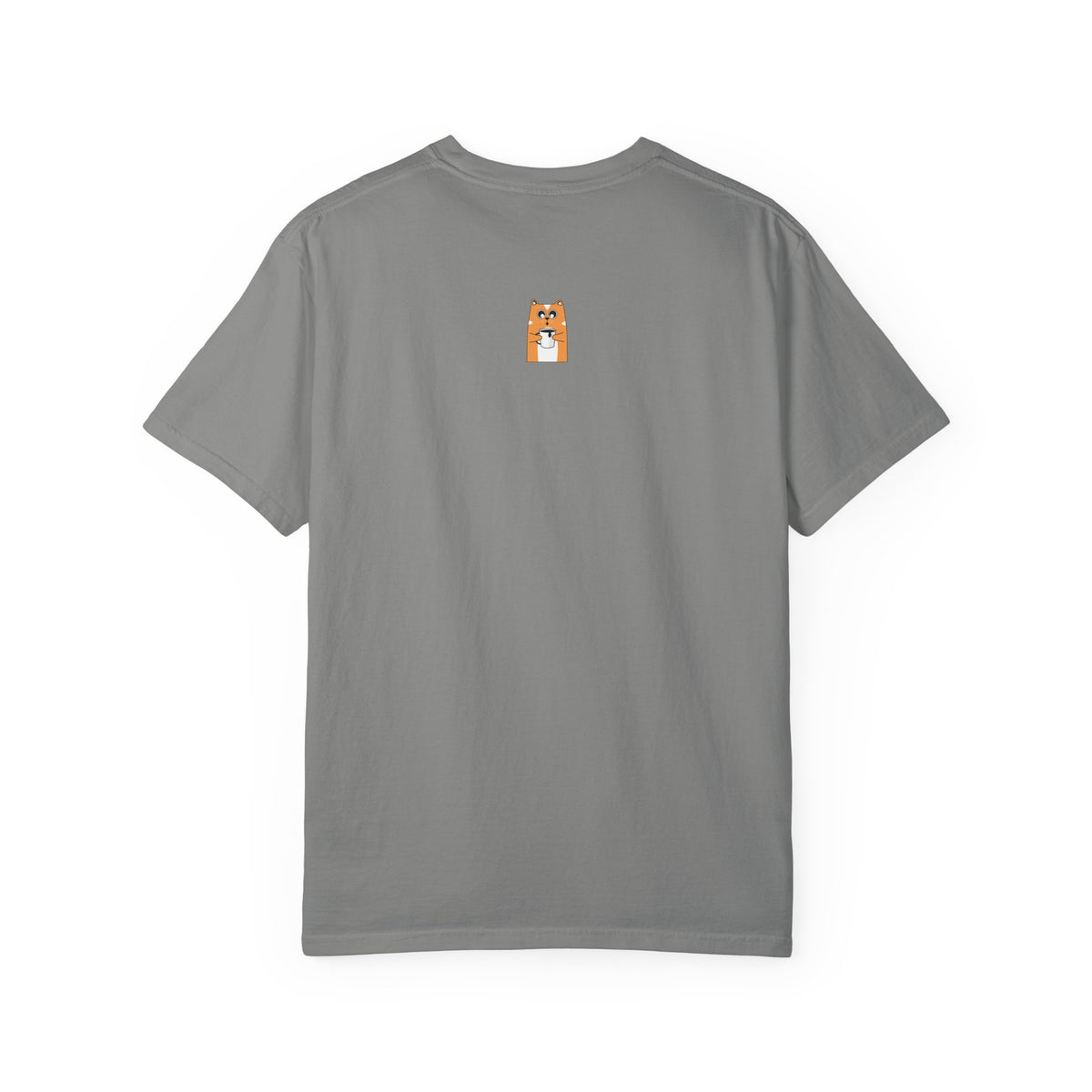 Fierce Dragon Graphic T-Shirt — Original art by Olivia Lagerlof with Tiny Back Shiba Accent