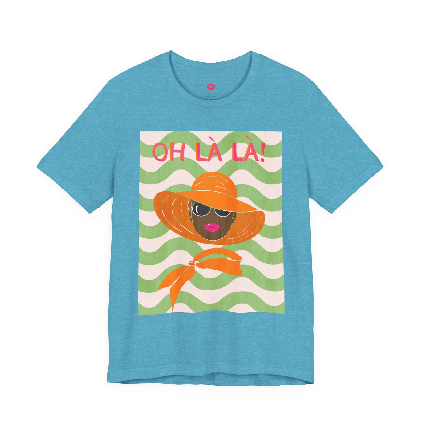 Summer Vibes Graphic Tee - "OH LÀ LÀ!"