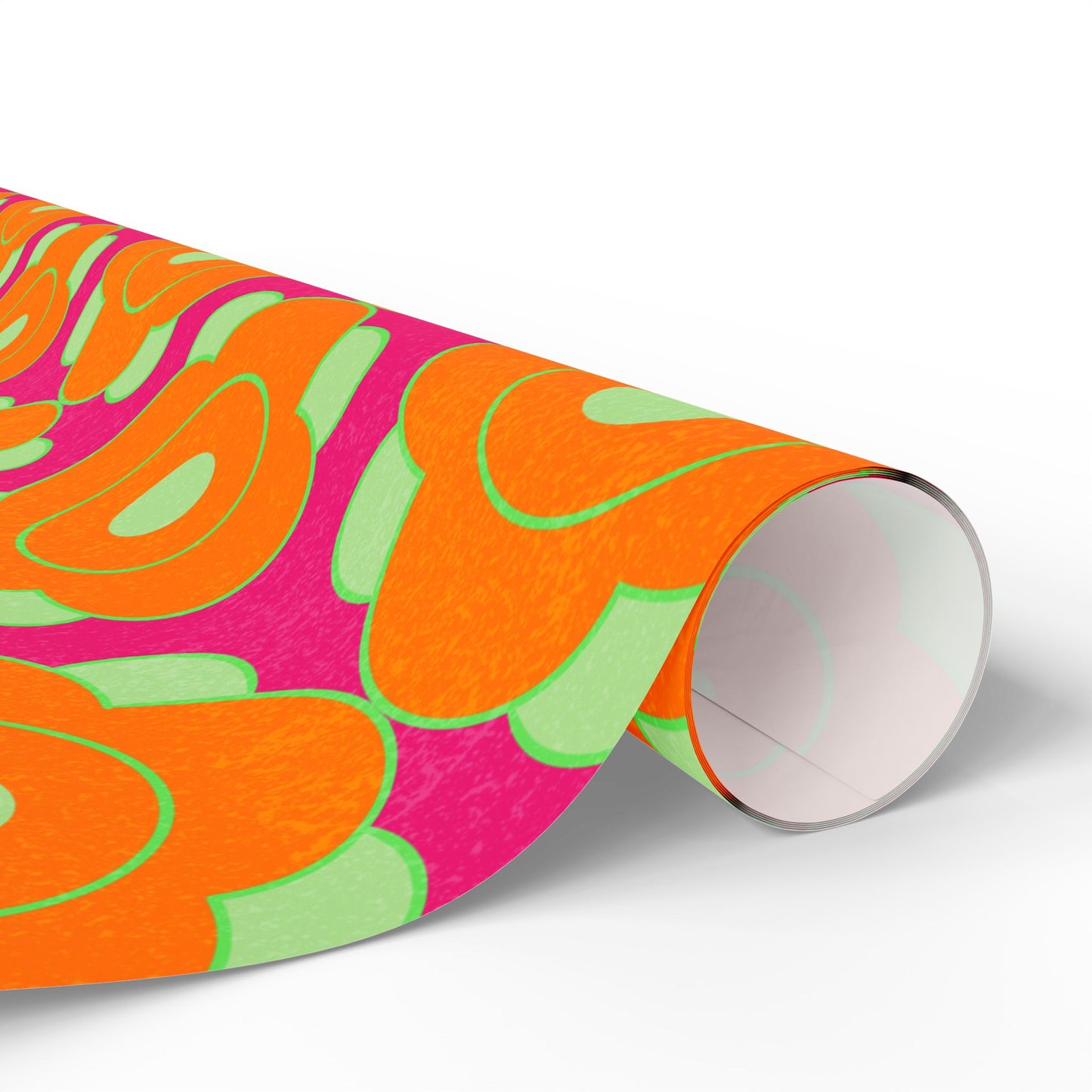 Wrapping Papers - Modern Daisy Design with Mid Century Flair and Bold Colors