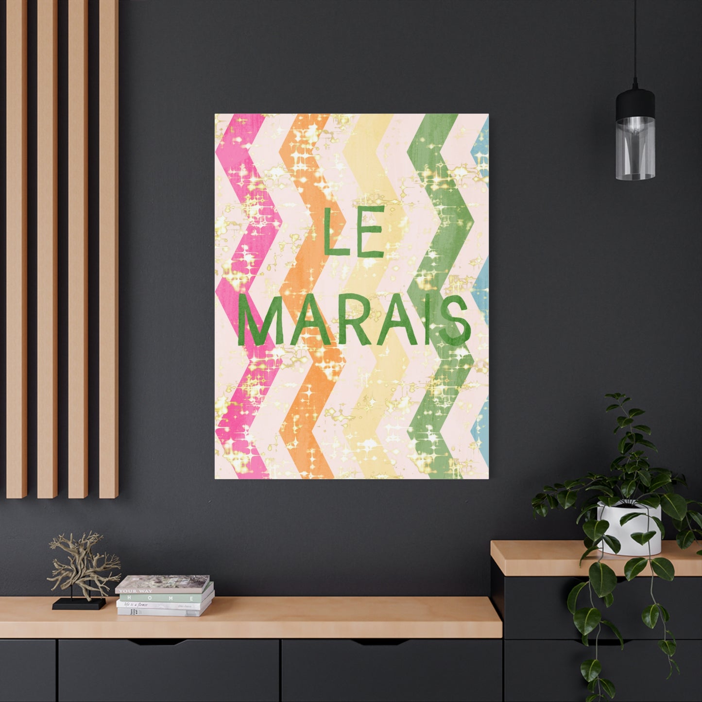 Wall Art - 'Le Marais' Canvas Print