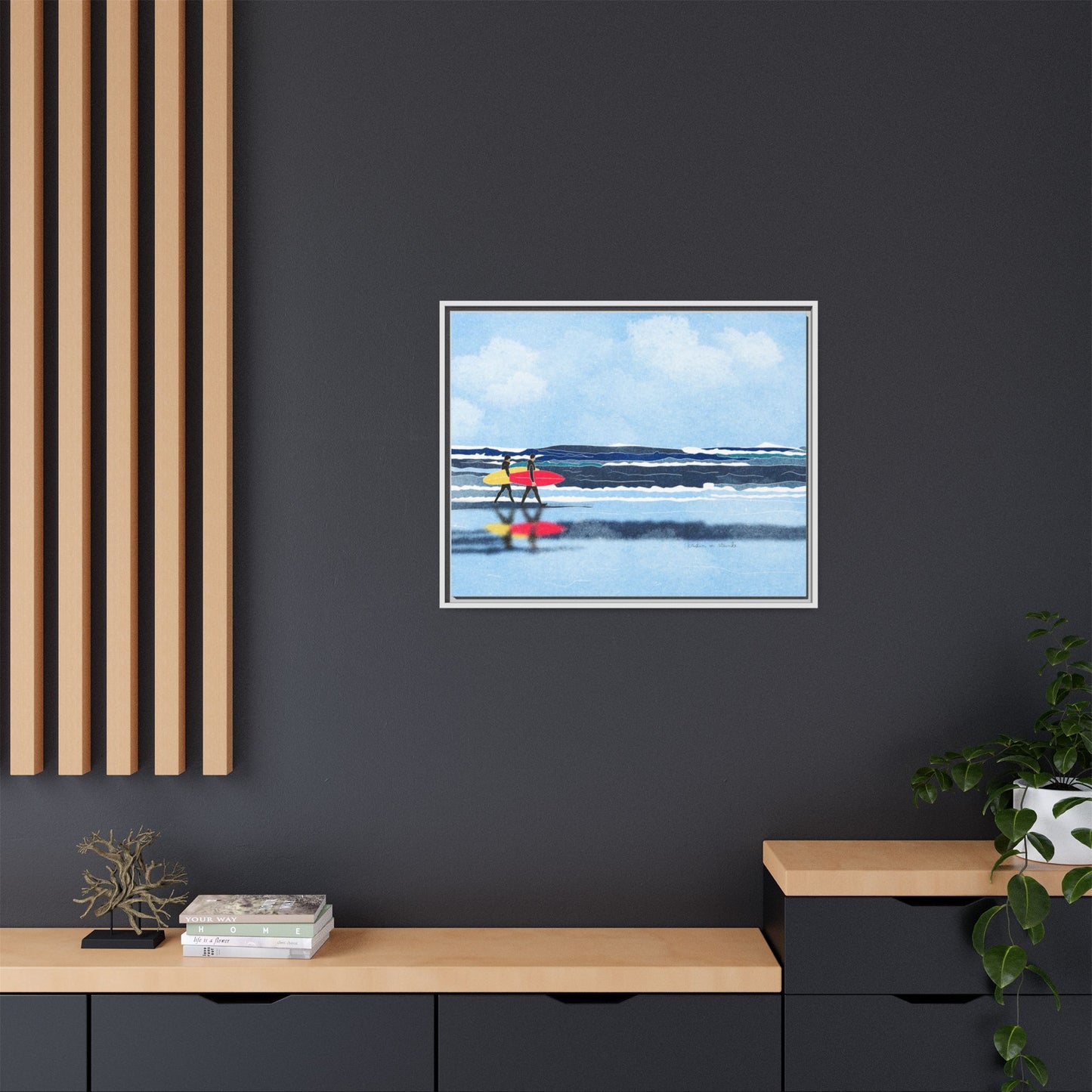 Canvas Print Surfers Wall Art