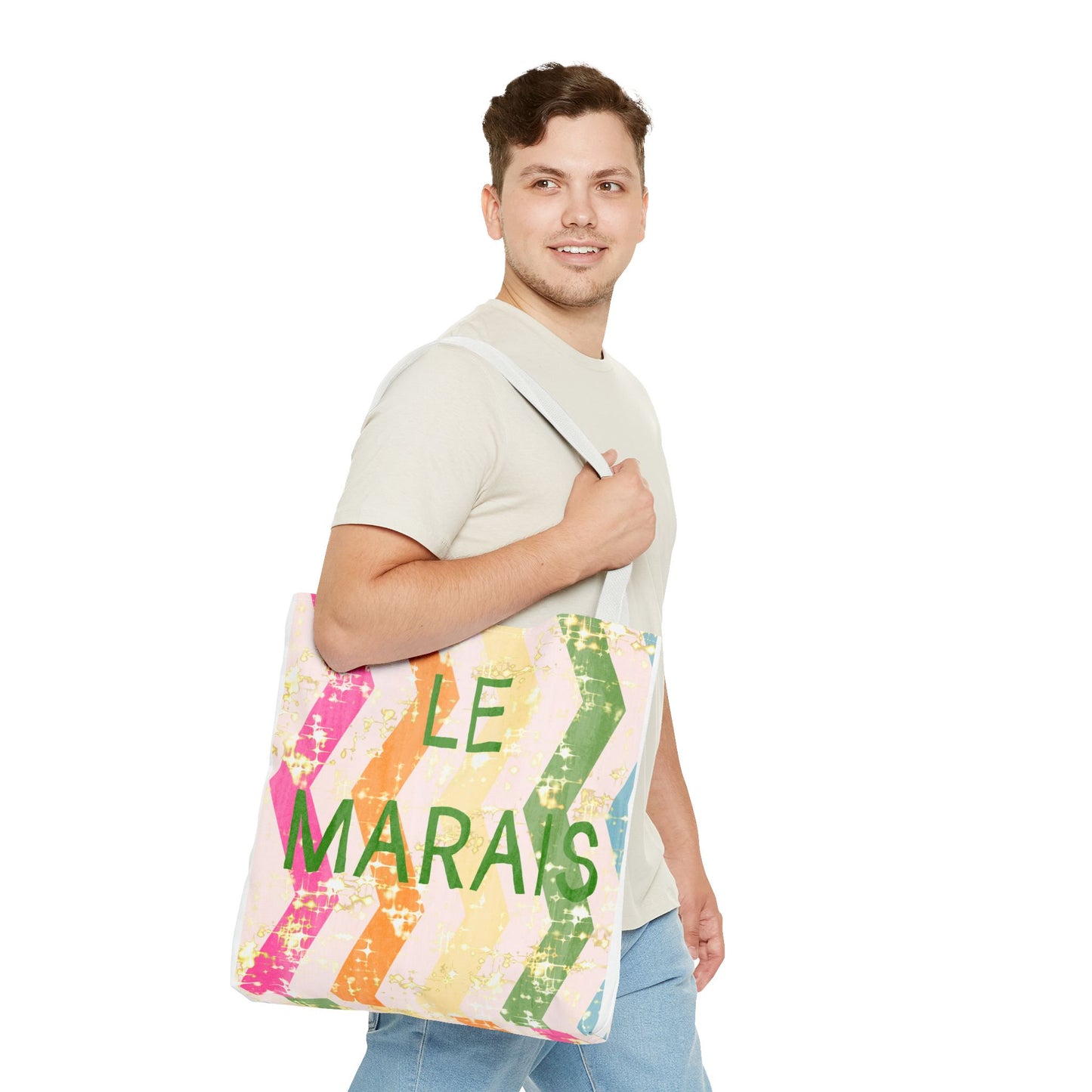 Colorful Le Marais Tote Bag