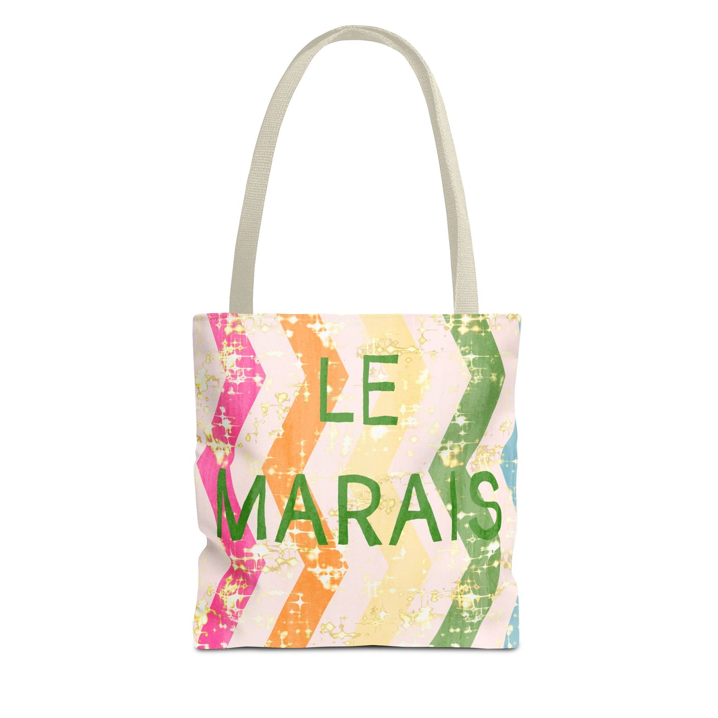 Colorful Le Marais Tote Bag