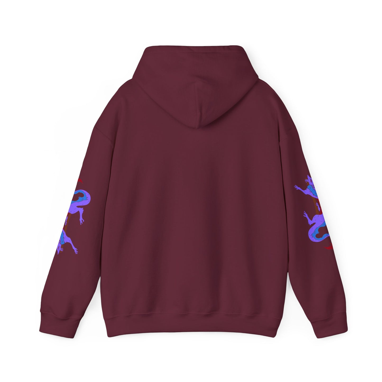 Fierce Dragon Hoodie — Empowering Protective Dragon Art by Olivia Lagerlof