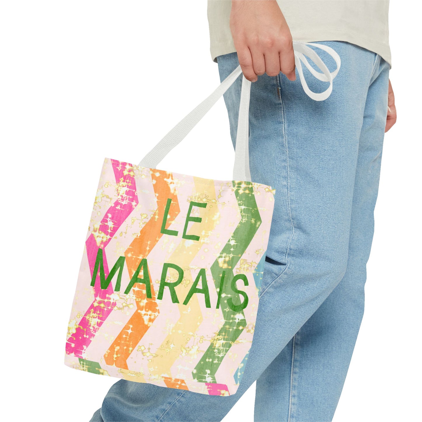 Colorful Le Marais Tote Bag