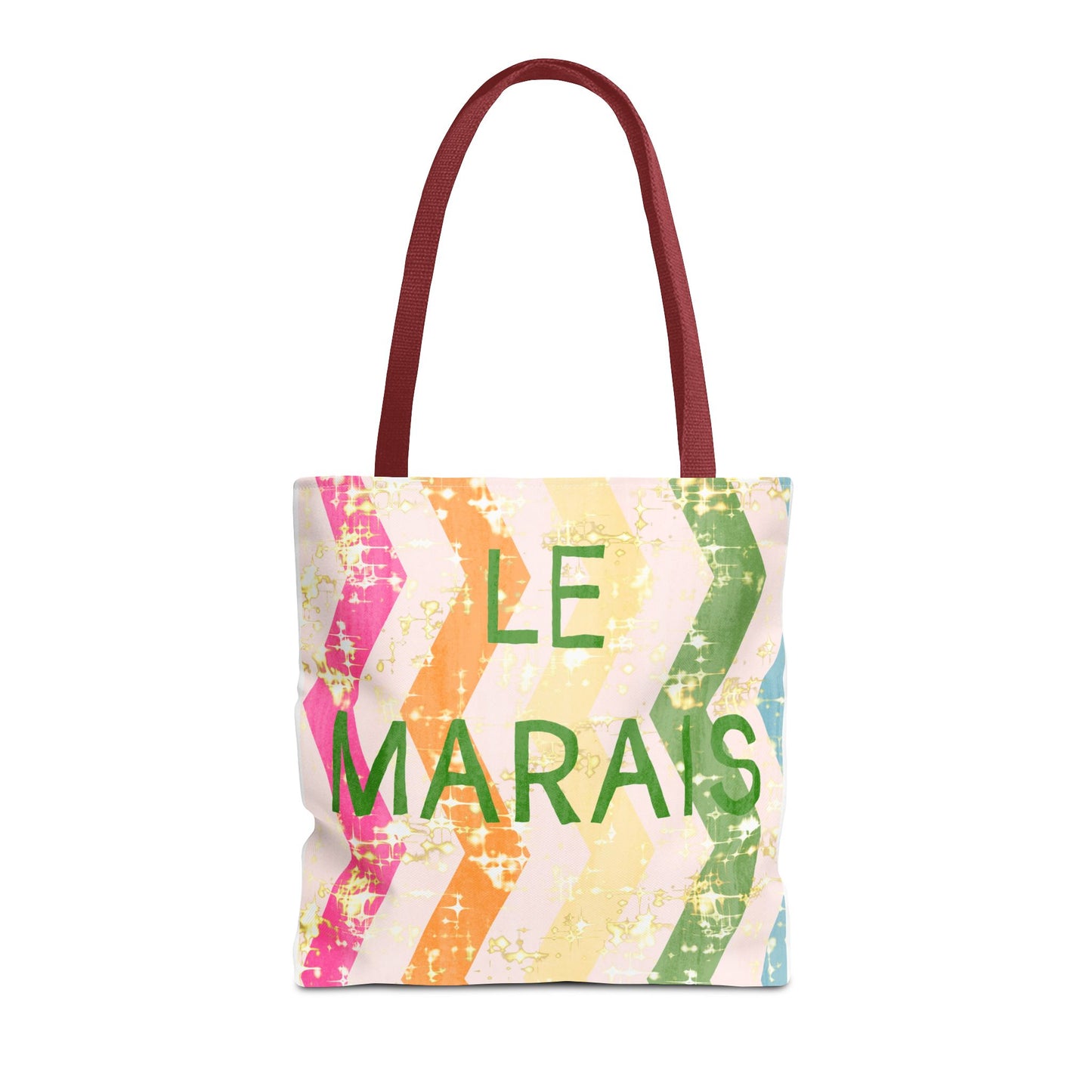 Colorful Le Marais Tote Bag