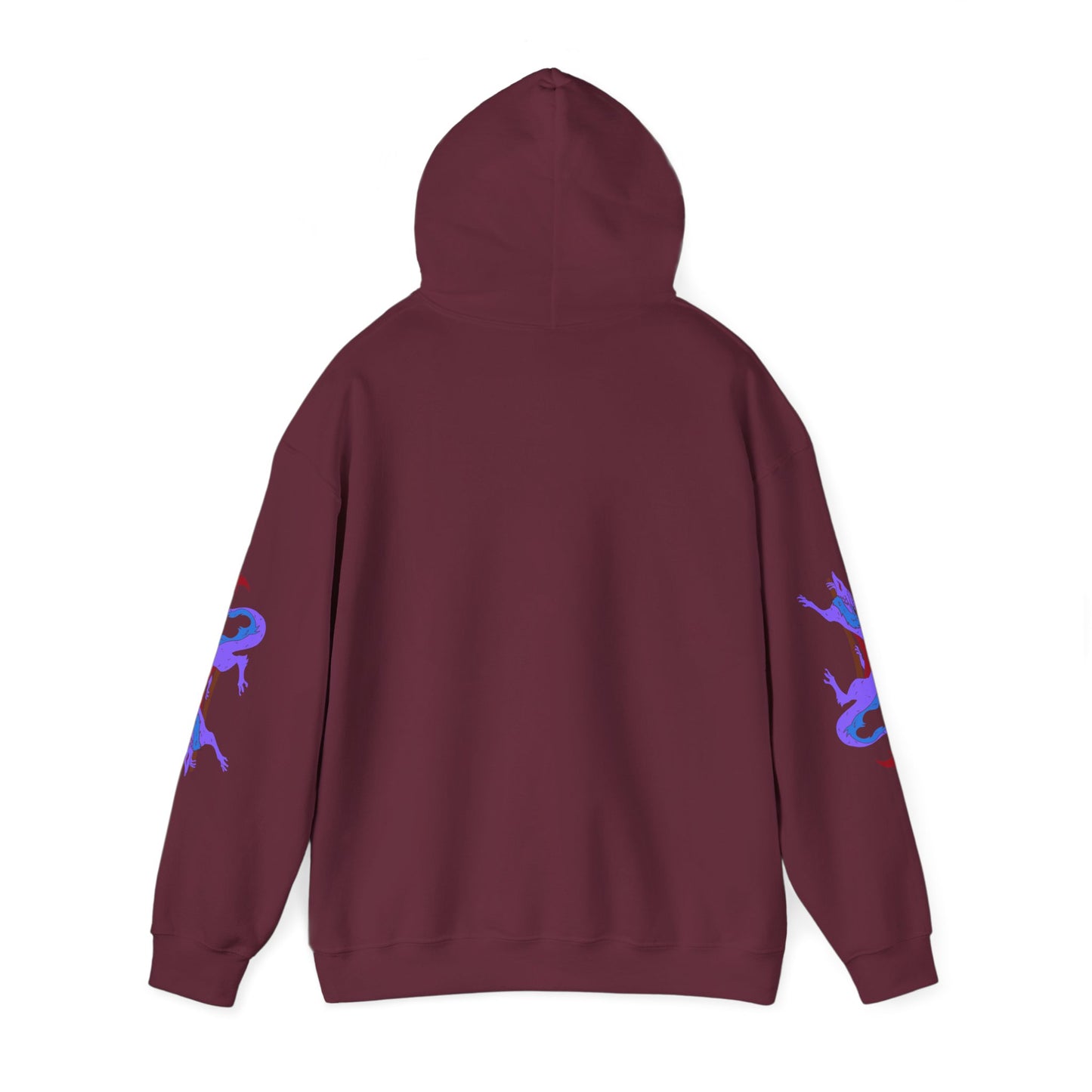 Fierce Dragon Hoodie — Empowering Protective Dragon Art by Olivia Lagerlof