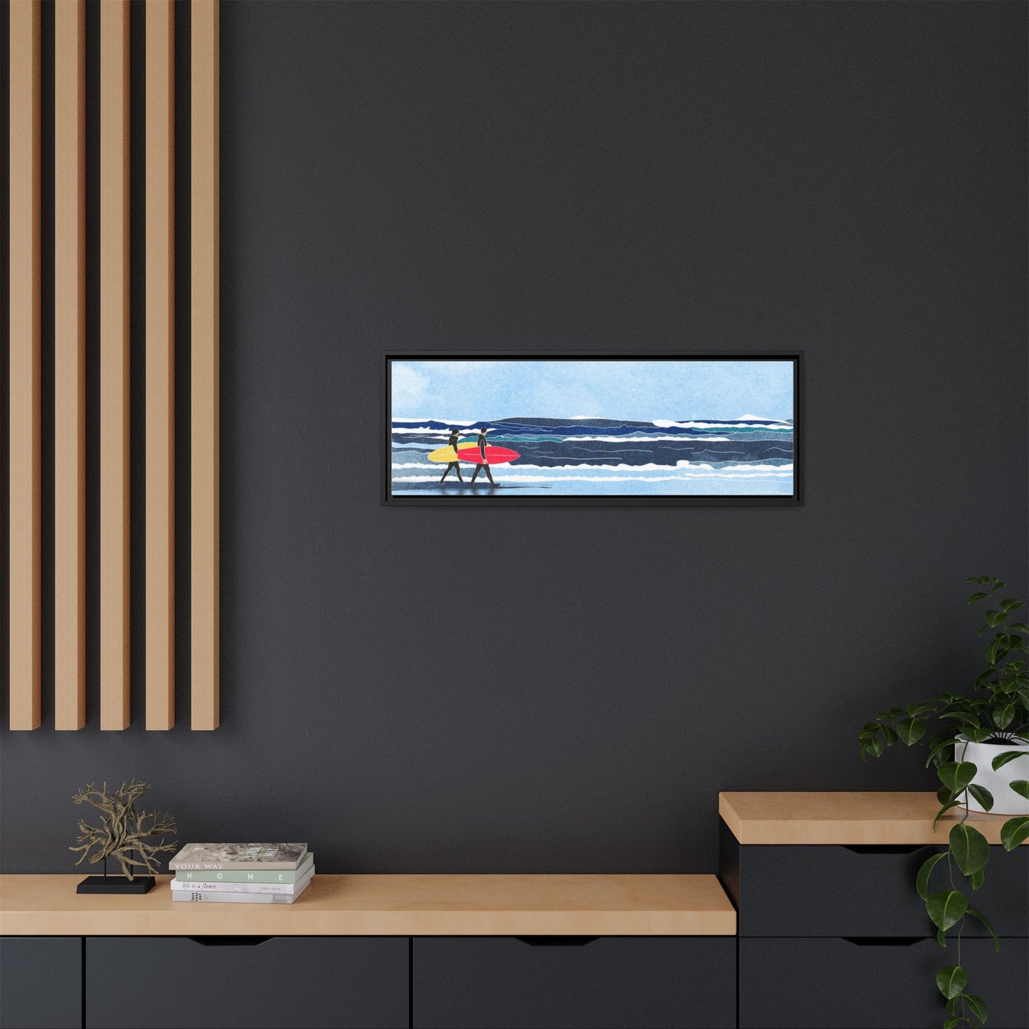 Canvas Print Surfers Wall Art