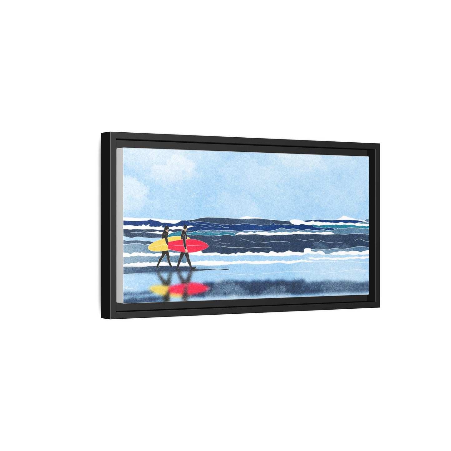 Canvas Print Surfers Wall Art